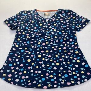 Dickies women’s Polka Dot Scrub Top